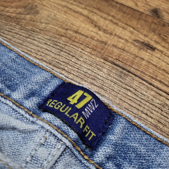 Wrangler Men's Western Light Wash Denim Jeans Size 34x36 - Picture 4 of 11